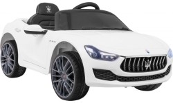 Pojazd elektryczny Maserati Ghibli, biały