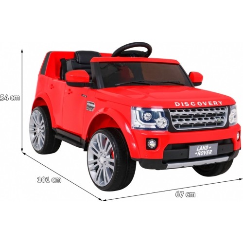 Pojazd Land Rover Discovery Red