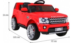 Pojazd Land Rover Discovery Red