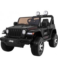 Jeep Wrangler Rubicon Black samochód elektryczny dla dzieci