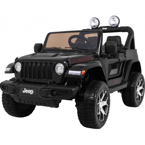 Jeep Wrangler Rubicon Black samochód elektryczny dla dzieci