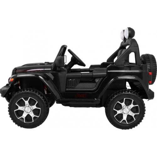 Jeep Wrangler Rubicon Black samochód elektryczny dla dzieci