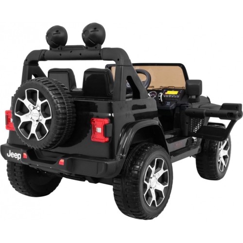 Jeep Wrangler Rubicon Black samochód elektryczny dla dzieci