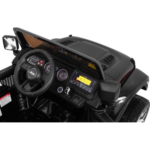 Jeep Wrangler Rubicon Black samochód elektryczny dla dzieci