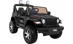 Jeep Wrangler Rubicon Black samochód elektryczny dla dzieci