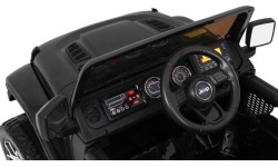 Jeep Wrangler Rubicon Black samochód elektryczny dla dzieci