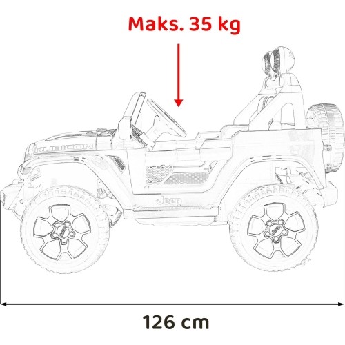 Jeep Wrangler Rubicon, zielony