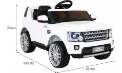 Pojazd Land Rover Discovery Biały