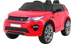 Pojazd elektryczny Land Rover Discovery, czerwony