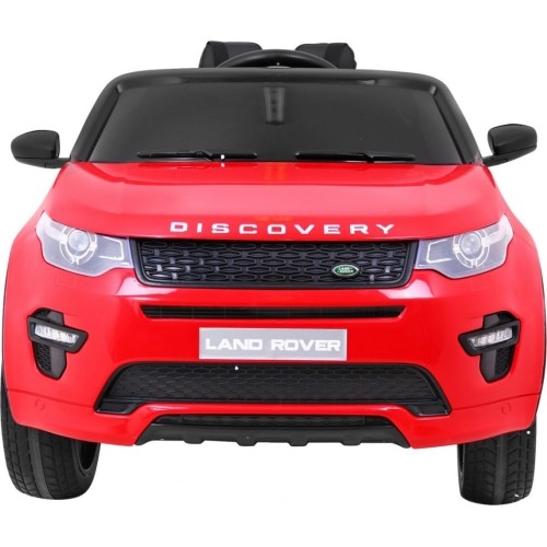 Pojazd elektryczny Land Rover Discovery, czerwony