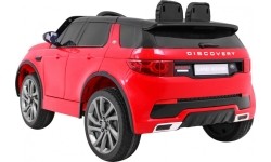 Pojazd elektryczny Land Rover Discovery, czerwony