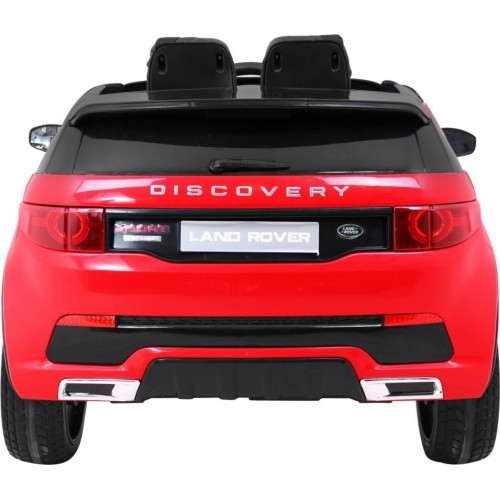 Pojazd elektryczny Land Rover Discovery, czerwony