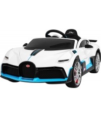 Pojazd elektryczny Bugatti Divo, biały