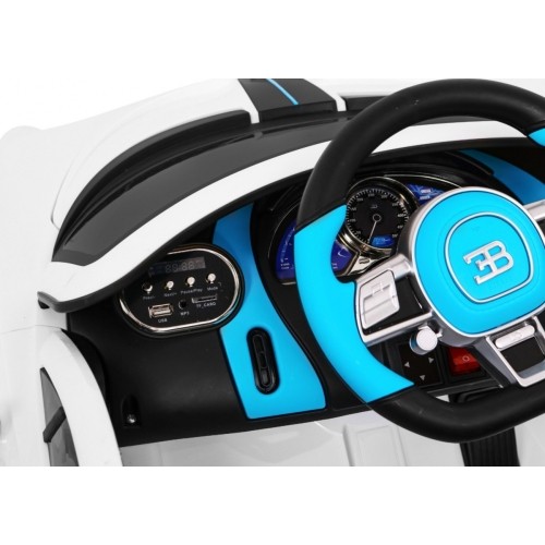 Pojazd elektryczny Bugatti Divo, biały