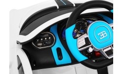 Pojazd elektryczny Bugatti Divo, biały