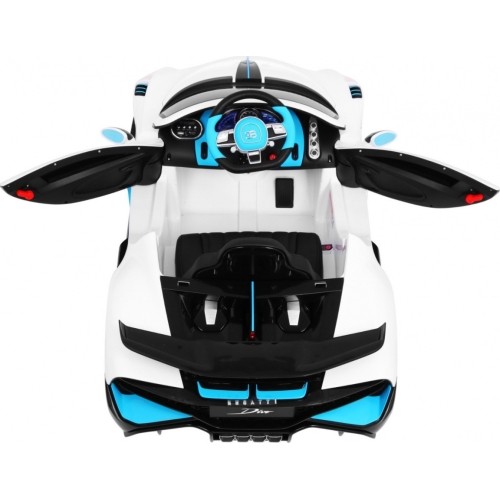 Pojazd elektryczny Bugatti Divo, biały
