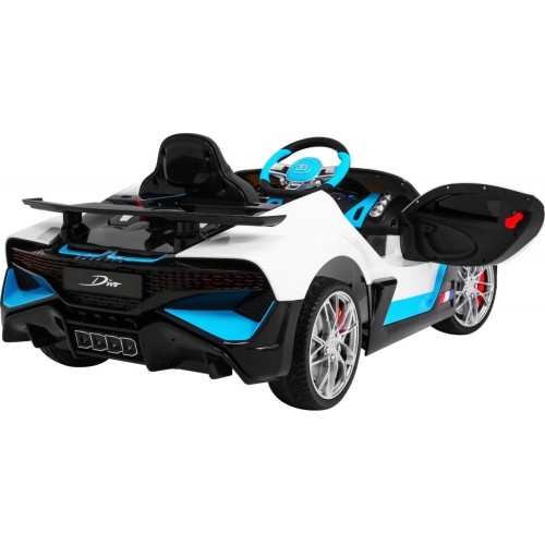 Pojazd elektryczny Bugatti Divo, biały