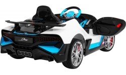 Pojazd elektryczny Bugatti Divo, biały