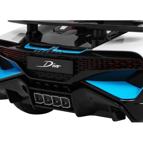 Pojazd elektryczny Bugatti Divo, biały