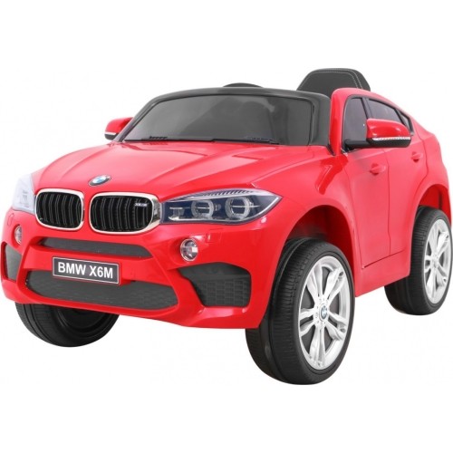Pojazd elektryczny dla dzieci BMW X6M, czerwony