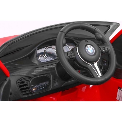 Pojazd elektryczny dla dzieci BMW X6M, czerwony