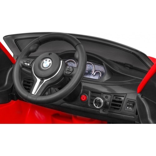 Pojazd elektryczny dla dzieci BMW X6M, czerwony