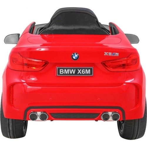 Pojazd elektryczny dla dzieci BMW X6M, czerwony