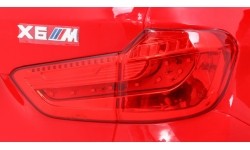 Pojazd BMW X6M czerwony