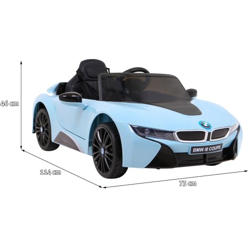 Pojazd elektryczny BMW I8 LIFT, niebieski