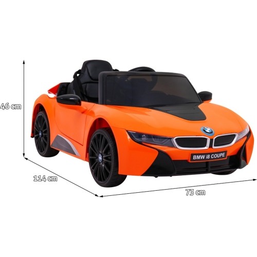 Pojazd elektryczny BMW I8 LIFT, pomarańczowy