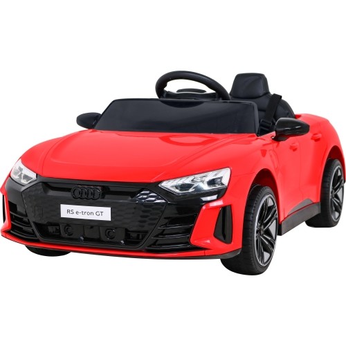 Pojazd elektryczny Audi RS E-Tron GT, czerwony