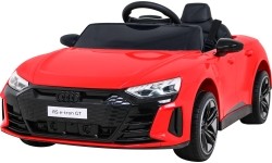 Pojazd elektryczny Audi RS E-Tron GT, czerwony