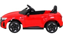 Pojazd elektryczny Audi RS E-Tron GT, czerwony