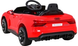Pojazd elektryczny Audi RS E-Tron GT, czerwony