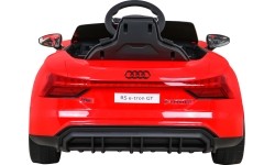 Pojazd elektryczny Audi RS E-Tron GT, czerwony