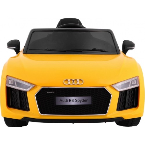 Pojazd elektryczny Audi R8 Spyder RS EVA 2 4 G, żółty