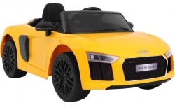 Pojazd elektryczny Audi R8 Spyder RS EVA 2 4 G, żółty