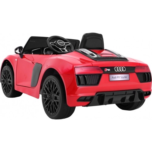 Pojazd elektryczny Audi R8 Spyder RS EVA 2.4G, czerwony