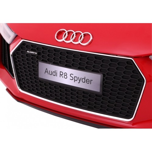 Pojazd elektryczny Audi R8 Spyder RS EVA 2.4G, czerwony