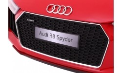 Pojazd elektryczny Audi R8 Spyder RS EVA 2.4G, czerwony