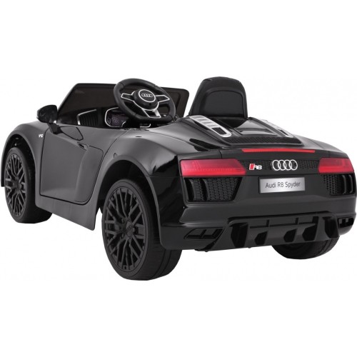 Pojazd elektryczny Audi R8 Spyder RS EVA 2.4G, czarny