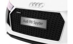 Pojazd elektryczny Audi R8 Spyder RS EVA 2 4G, biały