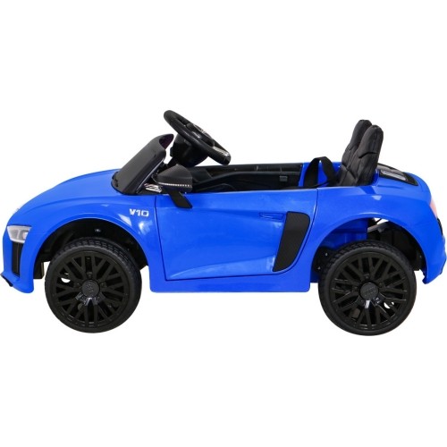 Pojazd elektryczny Audi R8, niebieski