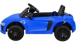 Pojazd elektryczny Audi R8, niebieski