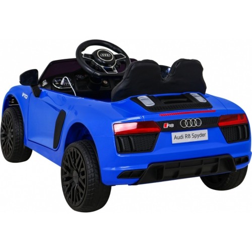 Pojazd elektryczny Audi R8, niebieski