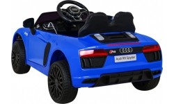 Pojazd elektryczny Audi R8, niebieski