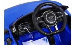 Pojazd elektryczny Audi R8, niebieski
