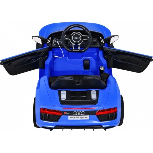 Pojazd elektryczny Audi R8, niebieski