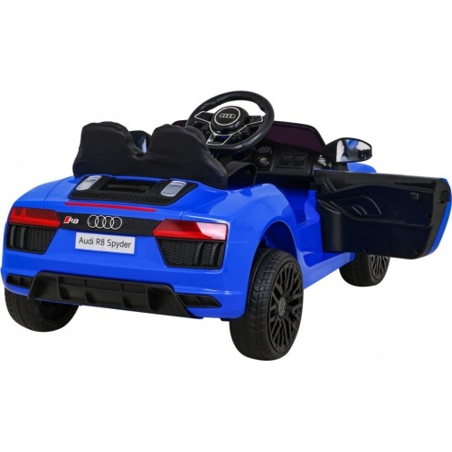 Pojazd elektryczny Audi R8, niebieski