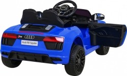 Pojazd elektryczny Audi R8, niebieski